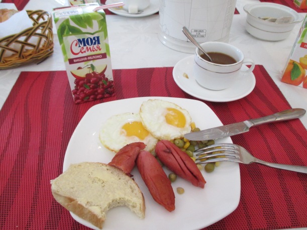 This is what Mongolians apparently think Americans eat for breakfast